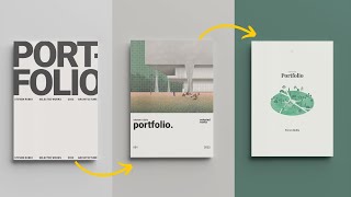 Portfolio Covers for ARCHITECTS InDesign Tutorial [upl. by Yanetruoc281]