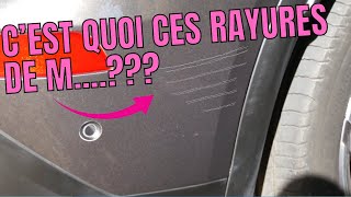 Comment BIEN effacer les rayures sur sa voiture Jexplique tout ⏬ liste du matos en dessous ⏬ [upl. by Lyrehc]