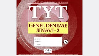 2024 TÖDER TYT2 CEVAPLARI VE ÇÖZÜMLERİ [upl. by Neruat]