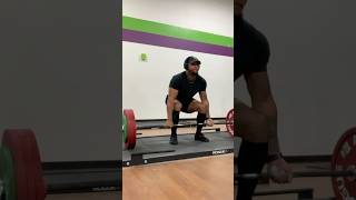 How not to deadlift 😭 powerlifting fitness deadlift [upl. by Ahseiuqal]