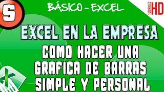 Como hacer un grafica en excel Tutorial 5 [upl. by Telracs]