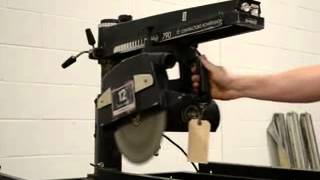 Dewalt Powershop Radial Arm Saw [upl. by Gallager]