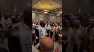 UFC heavyweight champion Jon Jones dances at Palestinian wedding [upl. by Medina]