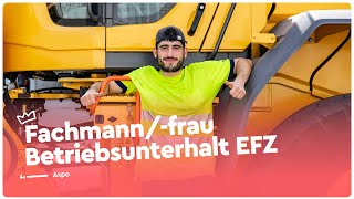 Die Ausbildung als Fachmannfrau Betriebsunterhalt EFZ bei Axpo  Lehrstellenvideo  Yousty [upl. by Nirag485]