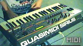 Quasimidi Sirius  demo by Jexus  WC Olo Garb part 1 of 2 [upl. by Hart111]