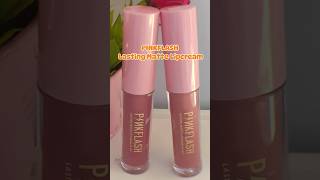 PINKFLASH LASTING MATTE LIP CREAM shopeehaul [upl. by Adilem]