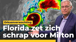 Zware orkaan Milton snel aan land in Florida [upl. by Reifnnej347]