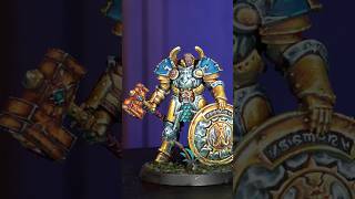 How I Painted Gold NMM for Storm Cast Annihilator  Warhammer [upl. by Einnor]