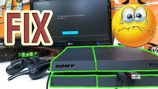 أخيرا حل لمشكلة سوني PS4 ظهور رسائل خطأ SU413334CE343358 reinstallation for version 702 [upl. by Ardnayek]