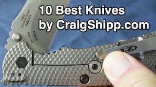 10 Best Folding Knives [upl. by Leiva234]