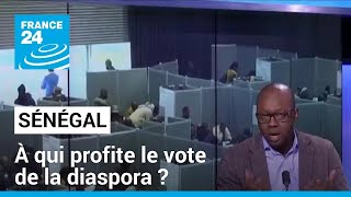 Présidentielle au Sénégal  à qui profite le vote de la diaspora  • FRANCE 24 [upl. by Hamilah868]