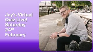 Virtual Pub Quiz Live Saturday 24th February [upl. by Yentruoc]