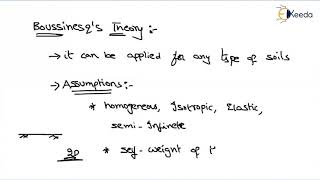 Boussinesqs Theory  Stress Distribution in Soils  Geotechnical Engineering  GATE [upl. by Erreip]