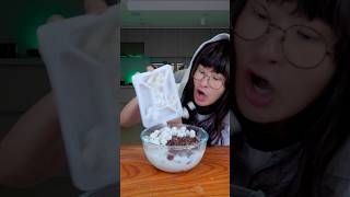 How to make red bean ice cream bingsu [upl. by Hamitaf]