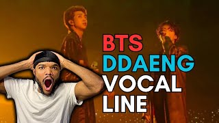 BTS  DDAENG ft Vocal Line  Live Performance  My FAVORITE [upl. by Chrotoem]