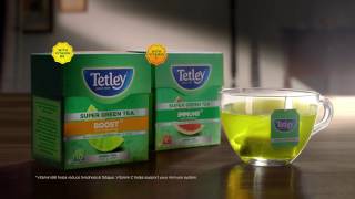 TETLEY SUPER GREEN TEA [upl. by Patsis]