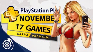 PlayStation Plus Extra amp Premium  November 2024 PS [upl. by Kordula235]