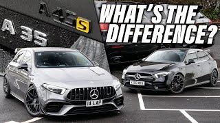 A45S AMG vs A35 AMG Whats The Difference [upl. by Lerrud717]