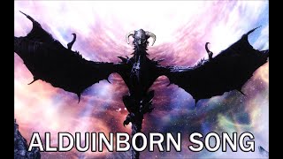 ALDUIN FROM SKYRIM SINGS DRAGONBORN SONG  AI COVER 2023 [upl. by Anyahc781]