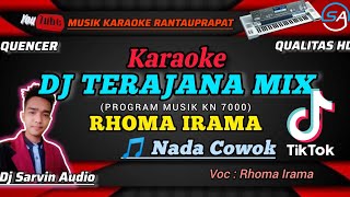 DJ TERAJANA REMIX KARAOKE NADA PRIA  RHOMA IRAMA  PROGRAM MUSIK KN7000 [upl. by Accebber107]