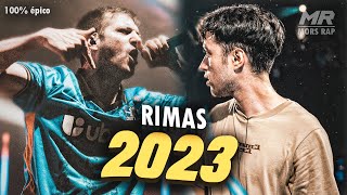 ¡LAS MEJORES RIMAS DEL AÑO 2023 [upl. by Ltsyrk209]