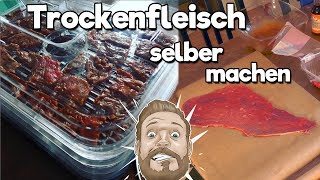 TrockenFleisch selber machen mit Dörrautomat  Kochstudio Babbler [upl. by Allemrac]