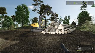 🔴 LIVE  Farming Simulator 25  logging  Zielonka [upl. by Anyk]