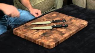 Wusthof Classic vs Wusthof Gourmet — 6 Inch Chefs Knife [upl. by Hamas493]