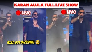 KARAN AUJLA FULL LIVE SHOW TORONTO  KARAN AUJLA FIRST LIVE SHOW 2024 [upl. by Sikram]