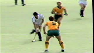 Australia vs England 1985 Mens Field Hockey Esanda Series First Test Tamworth Neil Warren 9amp8 Bell [upl. by Duong]