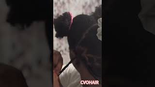 Oh my gosh she is so beautiful 👸🏾 braidinghair bulkhairextensions bulkha braidinghair braids [upl. by Notwen]