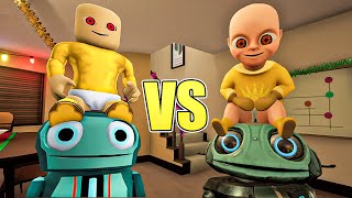 ROBLOX Baby VS Baby In Yellow [upl. by Schubert553]