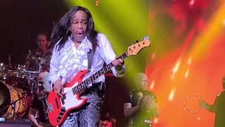 Earth Wind and Fire  Verdine White Bass Solo Houston Texas 9142022 [upl. by Ynahirb509]