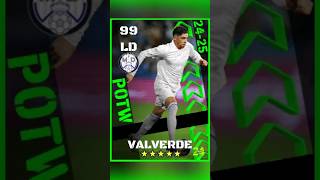 Valverde Lateral es BUENÍSIMO 🤩  LD 99  efootball2024 [upl. by Akinajnat]