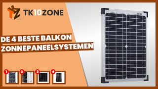 De 4 beste balkon zonnepaneelsystemen [upl. by Asuncion]