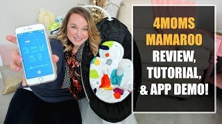 Mamaroo Review amp Tutorial with 4Moms App Demo Comparison between Mamaroo 3 vs 4 too [upl. by Limay]