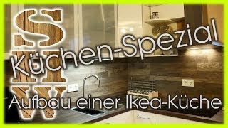 Aufbau einer Küche IKEA FAKTUM Küche komplett [upl. by Hermie]