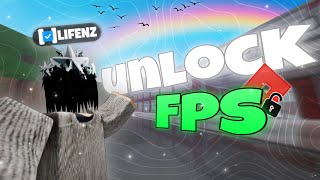 How to Uncap FPS in Roblox 60 FPS to 350 FPS⭐ [upl. by Ateinotna]