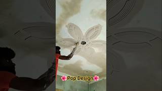 Pop 🌺 Flower 🌺Marking Design Simple 😍Bedroom House Celling Designer popdesign shorts [upl. by Ensign]