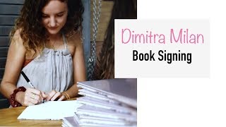 Dimitra Milans Book Signing  Gold amp Grace [upl. by Richard]