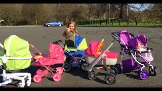 Playing with Baby Doll Prams [upl. by Windsor50]