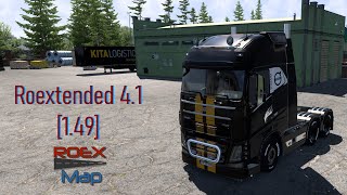 ETS2  Roextended 41 149 released  new route [upl. by Gaskill]