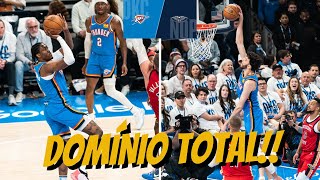 Thunder DOMINA e abre 2 A 0 contra o Pelicans   OKC vs Pelicans Análise [upl. by Amick]