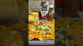 FIRE Elote Nachos Recipe 🔥 elote nachos [upl. by Jenks]