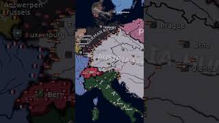 Can AustriaHungary DEFEAT the German Reich  Hoi4 Timelapse [upl. by Lindi]