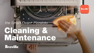 the Smart Oven® Pizzaiolo  Cleaning your Pizzaiolo oven  Breville [upl. by Anabel579]