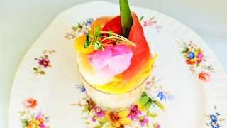 How to Make and Decorate Chirashi Sushi  Clear Cup ちらし寿司の作り方 [upl. by Corabelle]