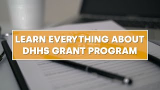 DHHS Grant Program Application Requirements with 5 Easy Tips to Follow Before Applying [upl. by Feer548]