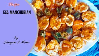 Egg Manchurian  Egg Recipe  How to Make Manchurian  ডিমের মাঞ্চুরিয়ান  Egg Chilli Recipe [upl. by Anailuj]