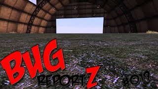 DayZ Standalone  Bug report 019  North East Airfield hangars floor glitch [upl. by Martens]